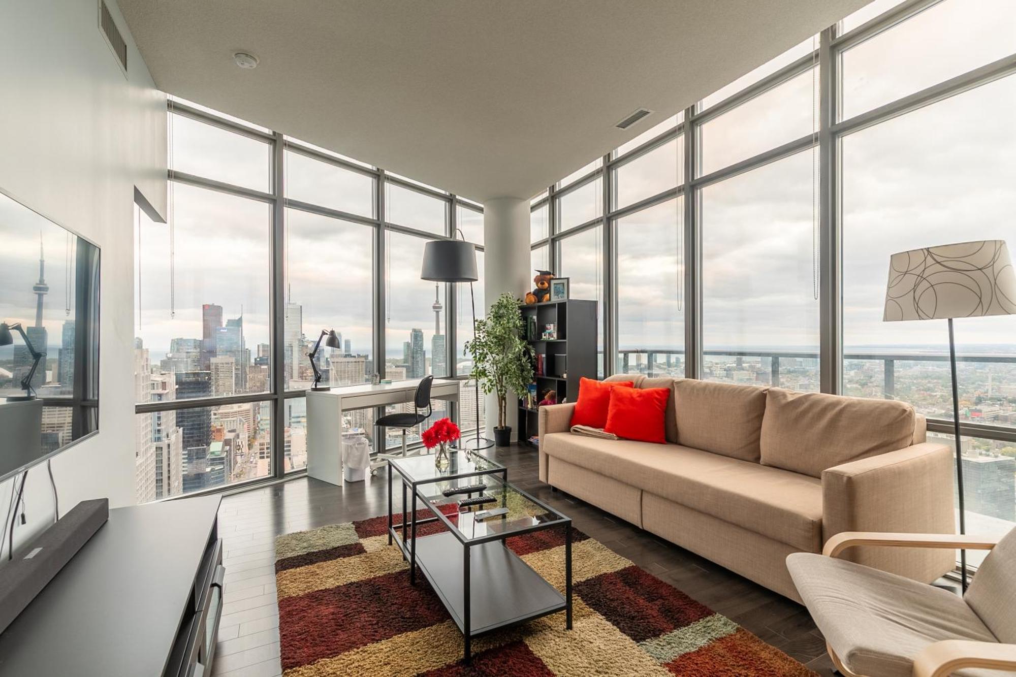Great View High Rise In Central Toronto Luaran gambar