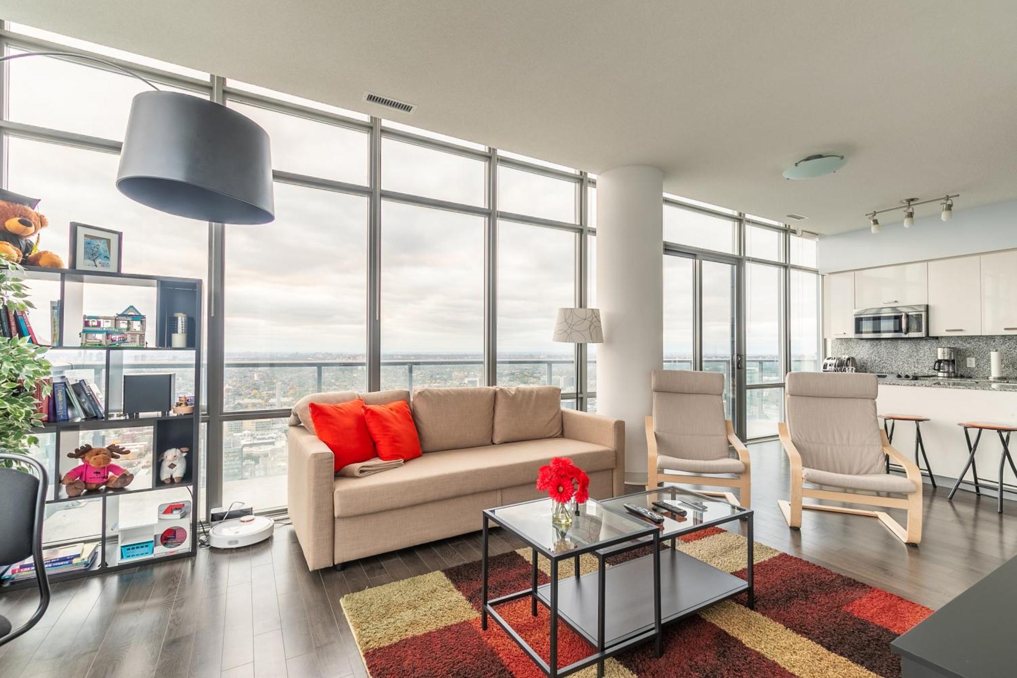 Great View High Rise In Central Toronto Luaran gambar