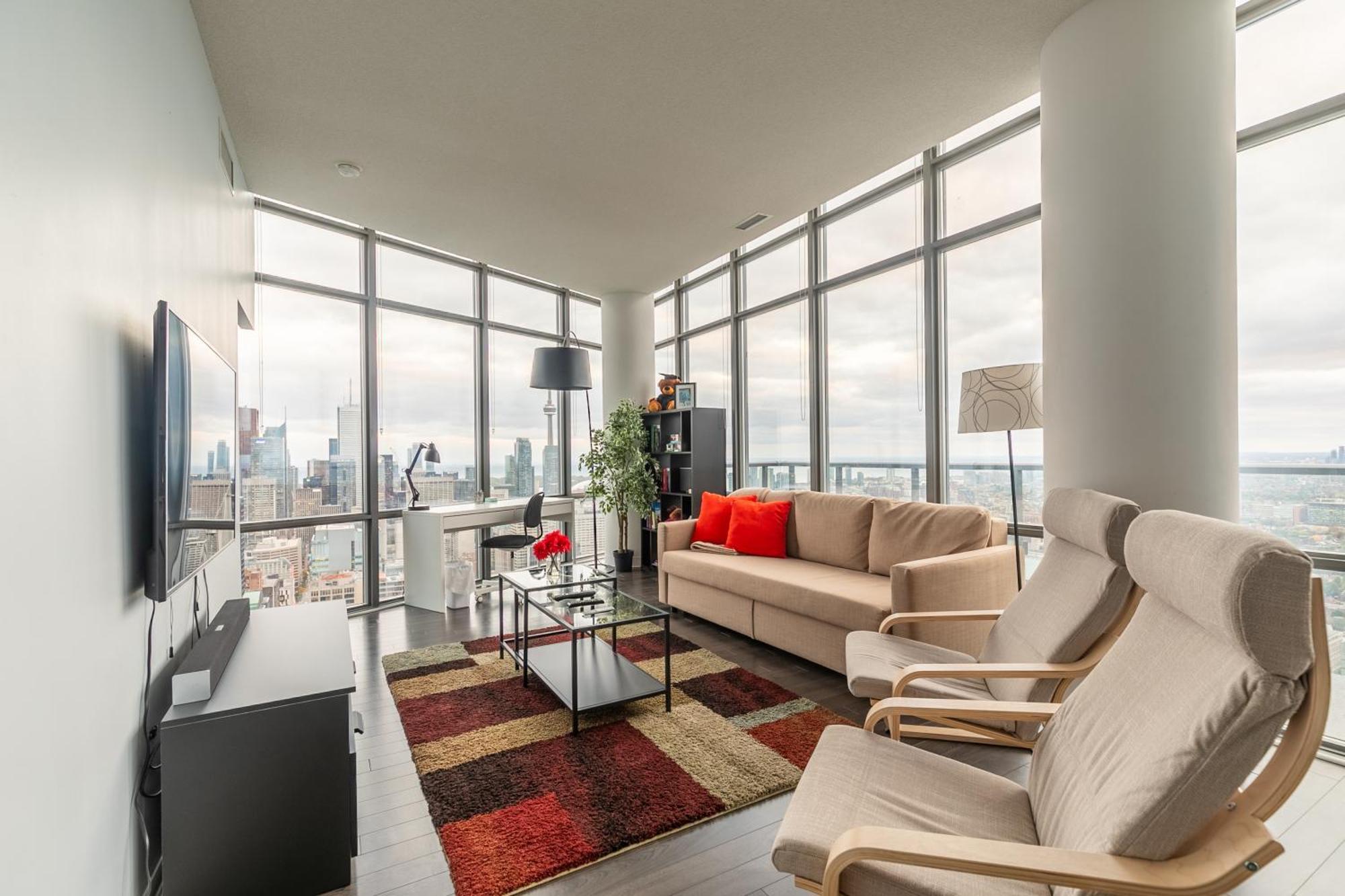 Great View High Rise In Central Toronto Luaran gambar