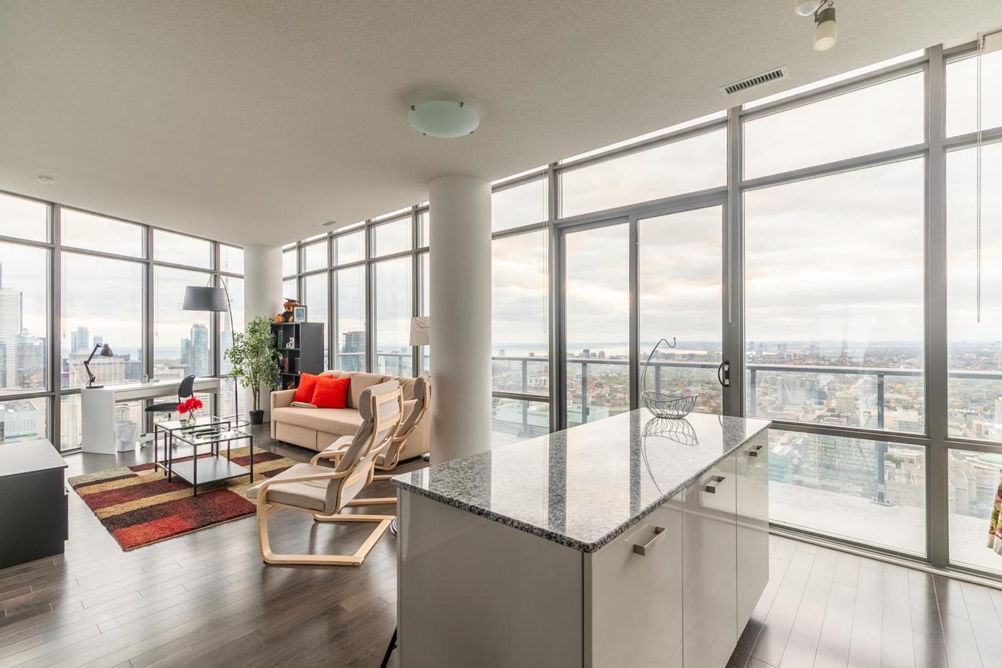 Great View High Rise In Central Toronto Luaran gambar