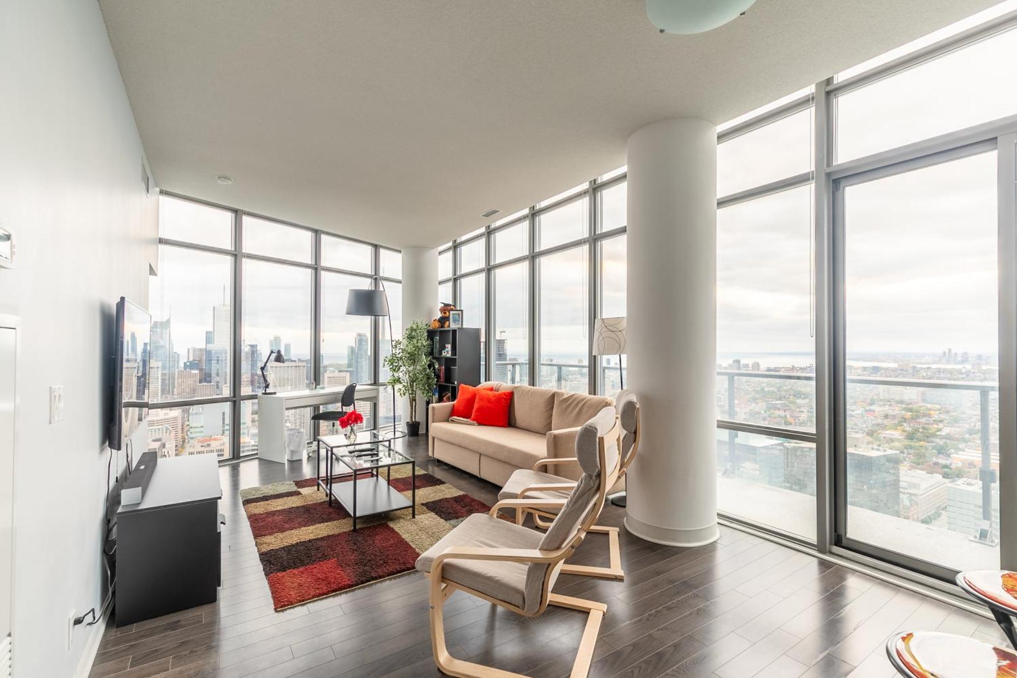 Great View High Rise In Central Toronto Luaran gambar