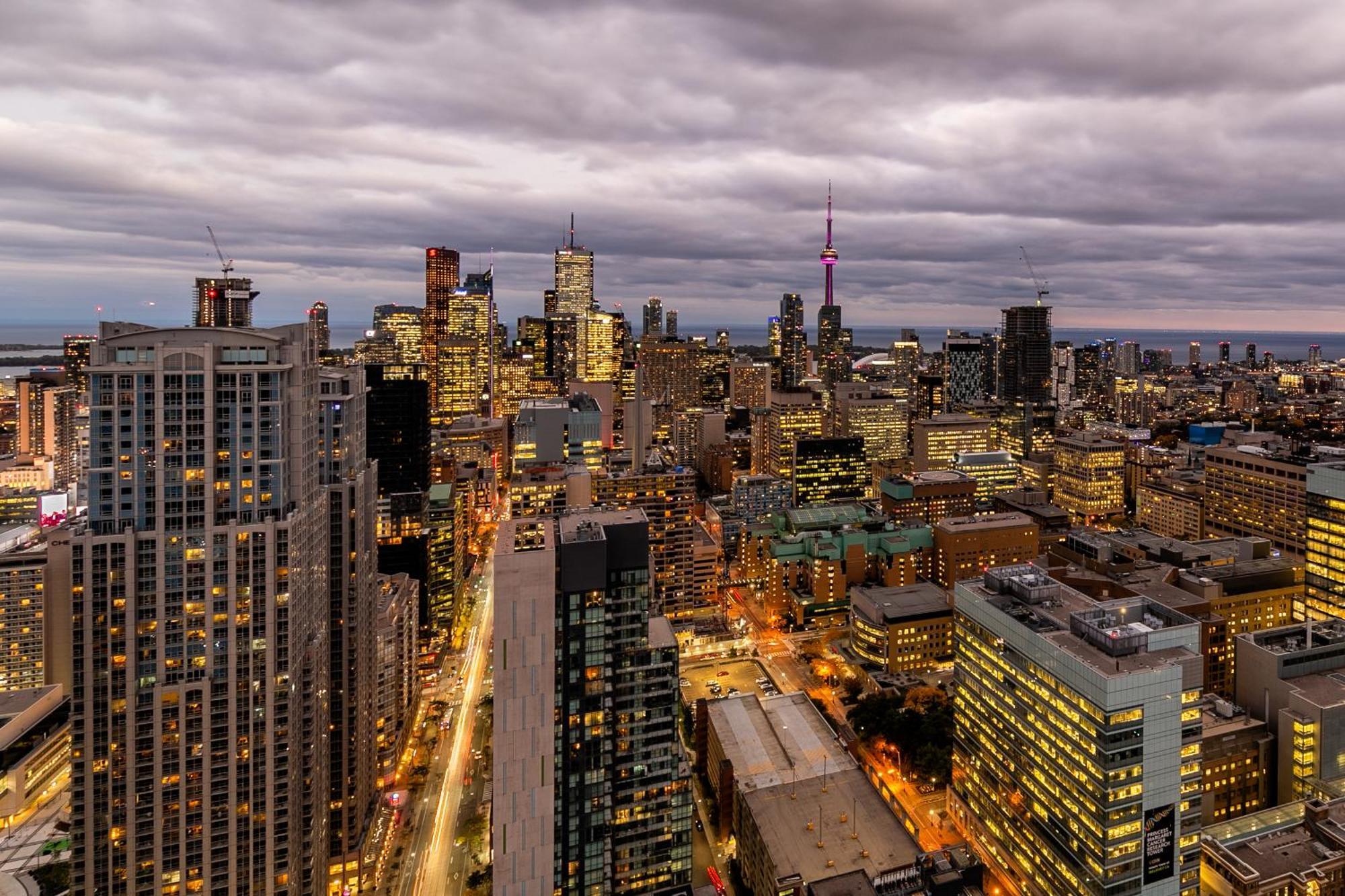 Great View High Rise In Central Toronto Luaran gambar