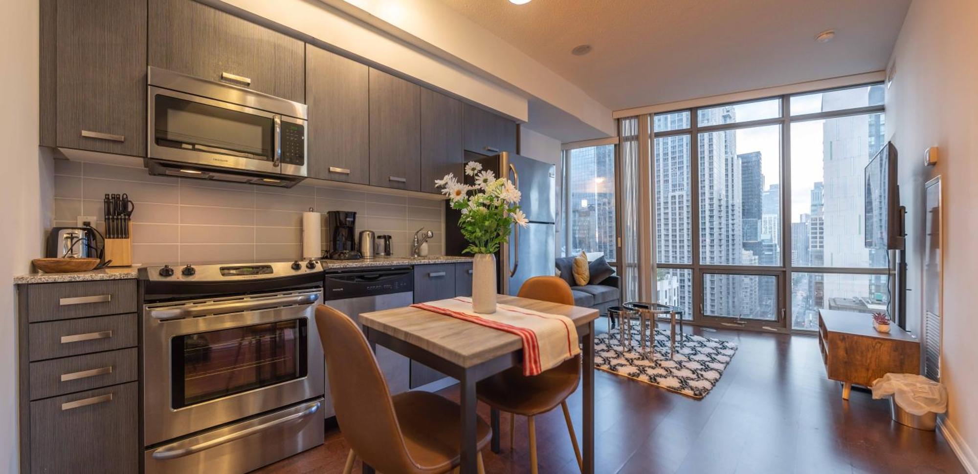 Great View High Rise In Central Toronto Luaran gambar